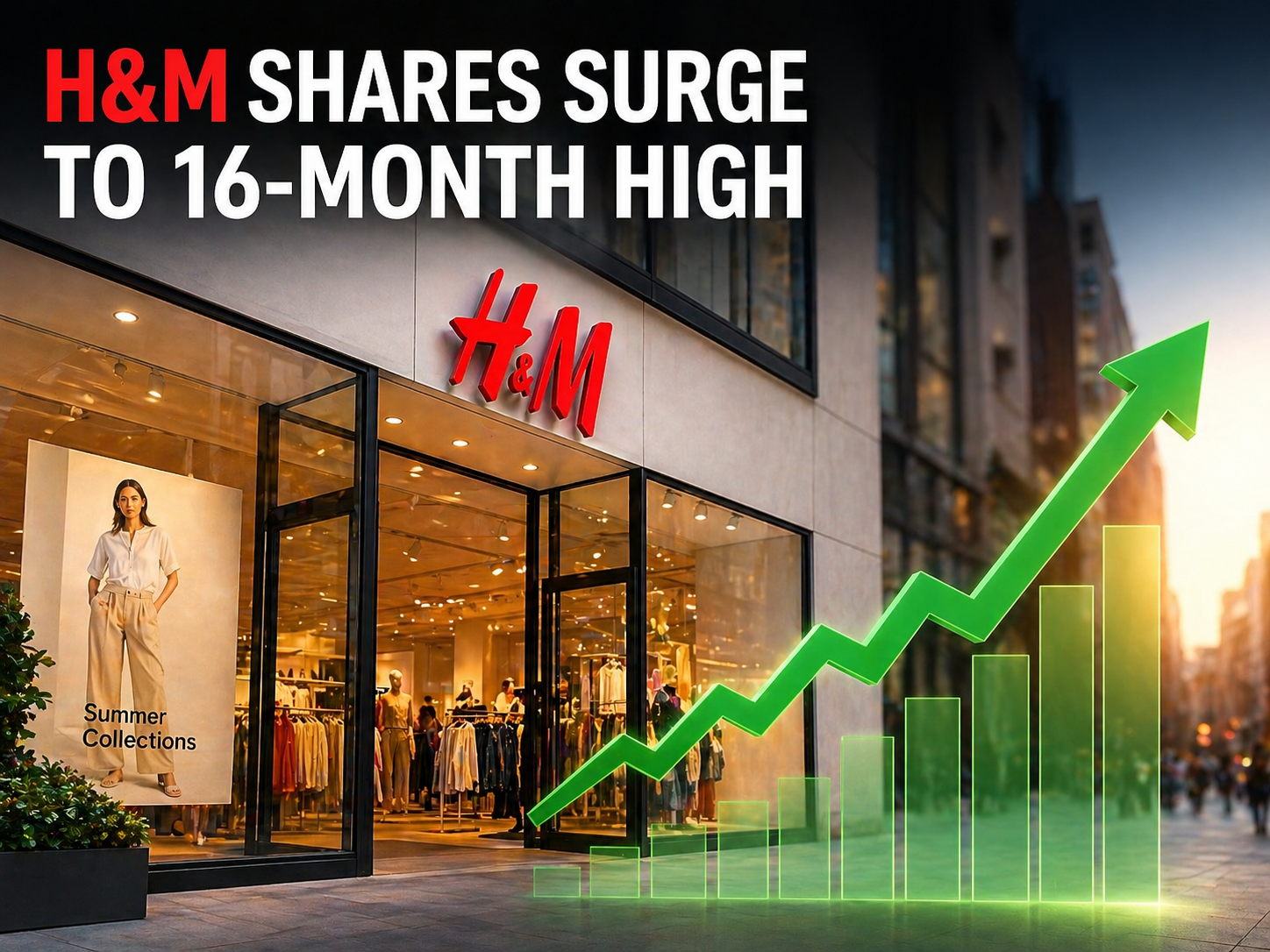 H&M Shares Surge to 16-Month High as Q2 Profits Beat Estimates amid rising Summer Collections
